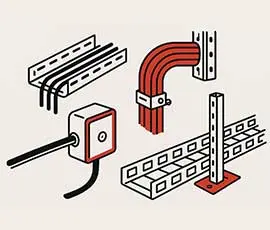 تجهیزات مسیرهای کابل کشی