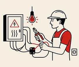 فرآیند تاسیسات برقی