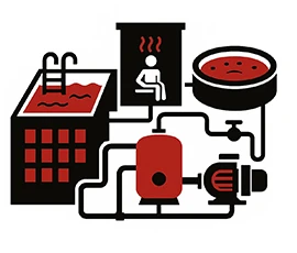تاسیسات استخر