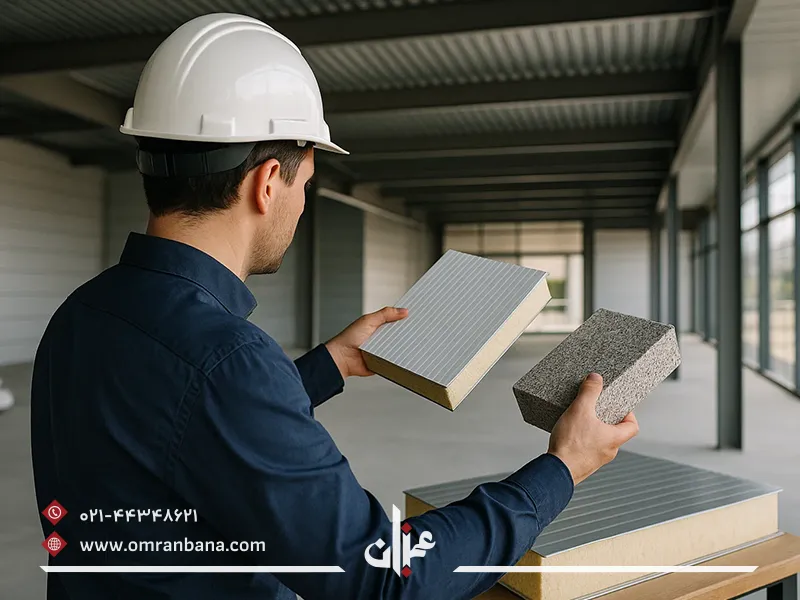 انتخاب مصالح ساختمانی مناسب برای فضای اداری تجاری