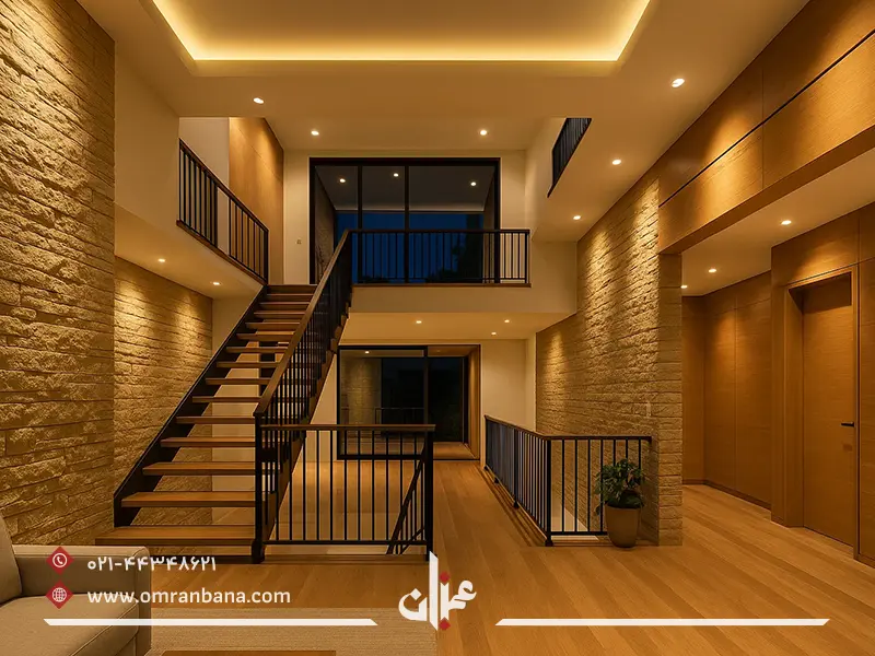 طراحی نمای داخلی ساختمان مسکونی