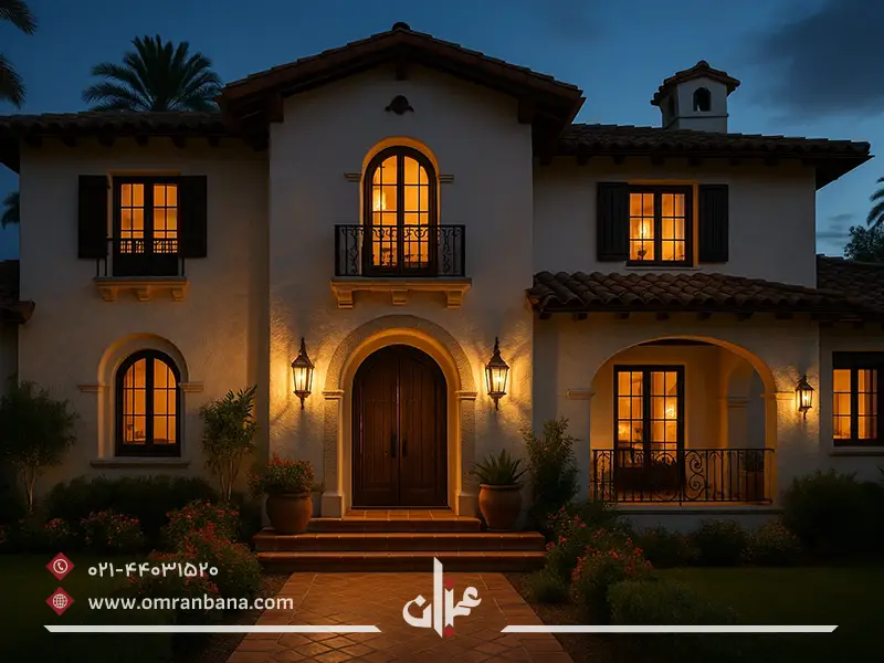 معماری خارجی مدیترانه ای