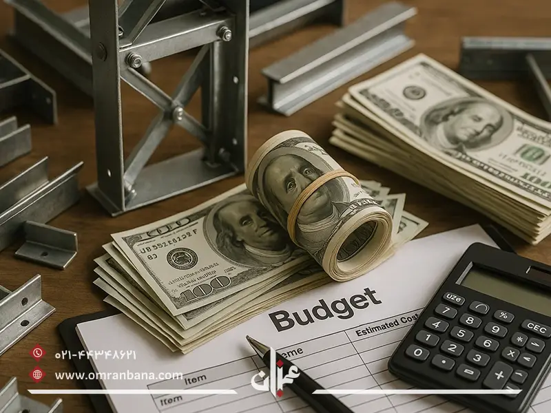 هزینه طراحی سازه فلزی